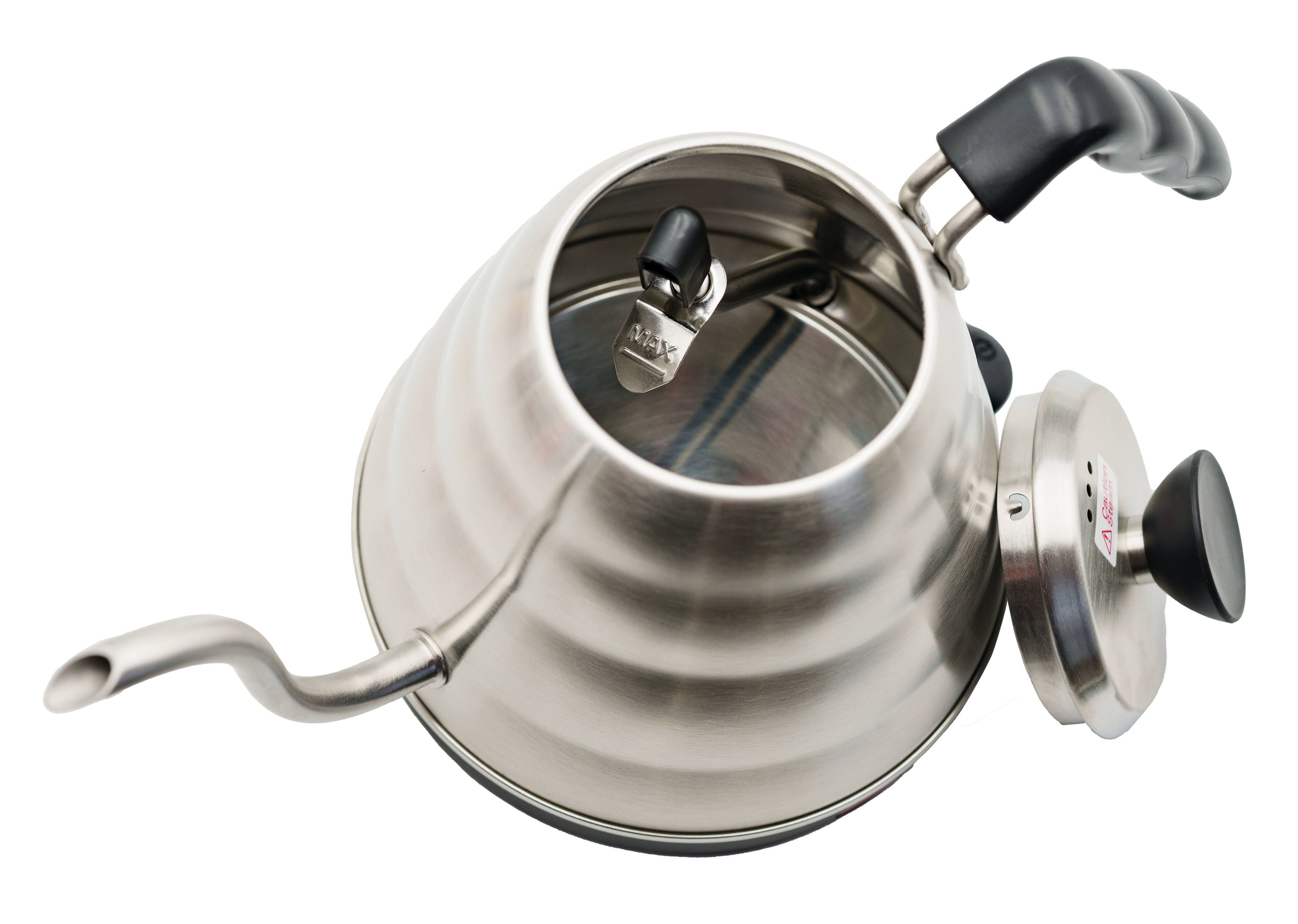 Top view of kettle 